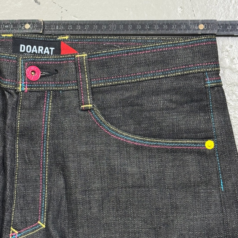 2000’s Doarat Japanese Straight Jeans made in Japan *very rare 31x32