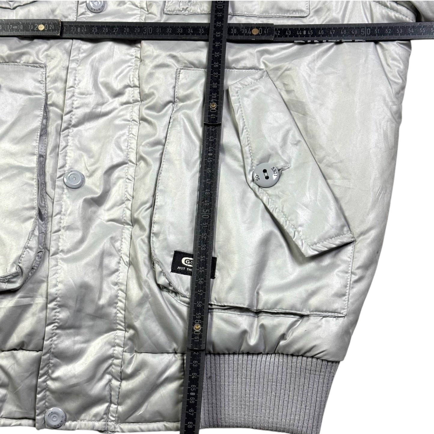 2000‘s G-Star Silver Winter Jacket *very rare (L)