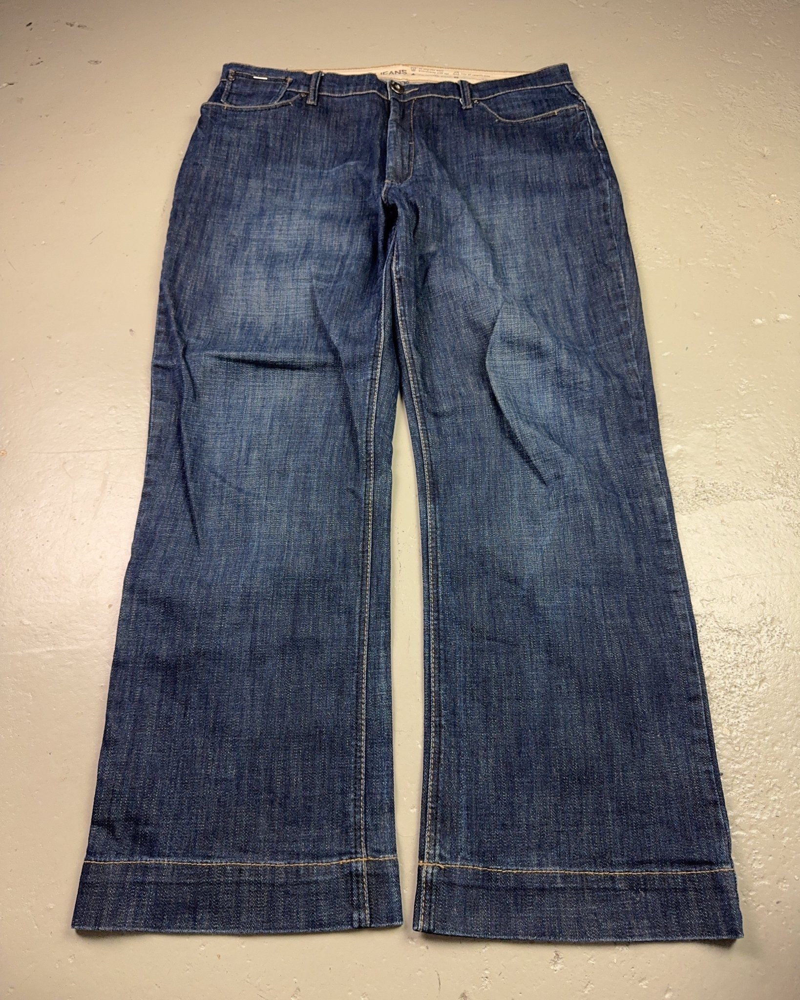 2000's Pas Jeans Hip Hop Baggy/Bootcut Jeans *rare 40x32 (XXL)