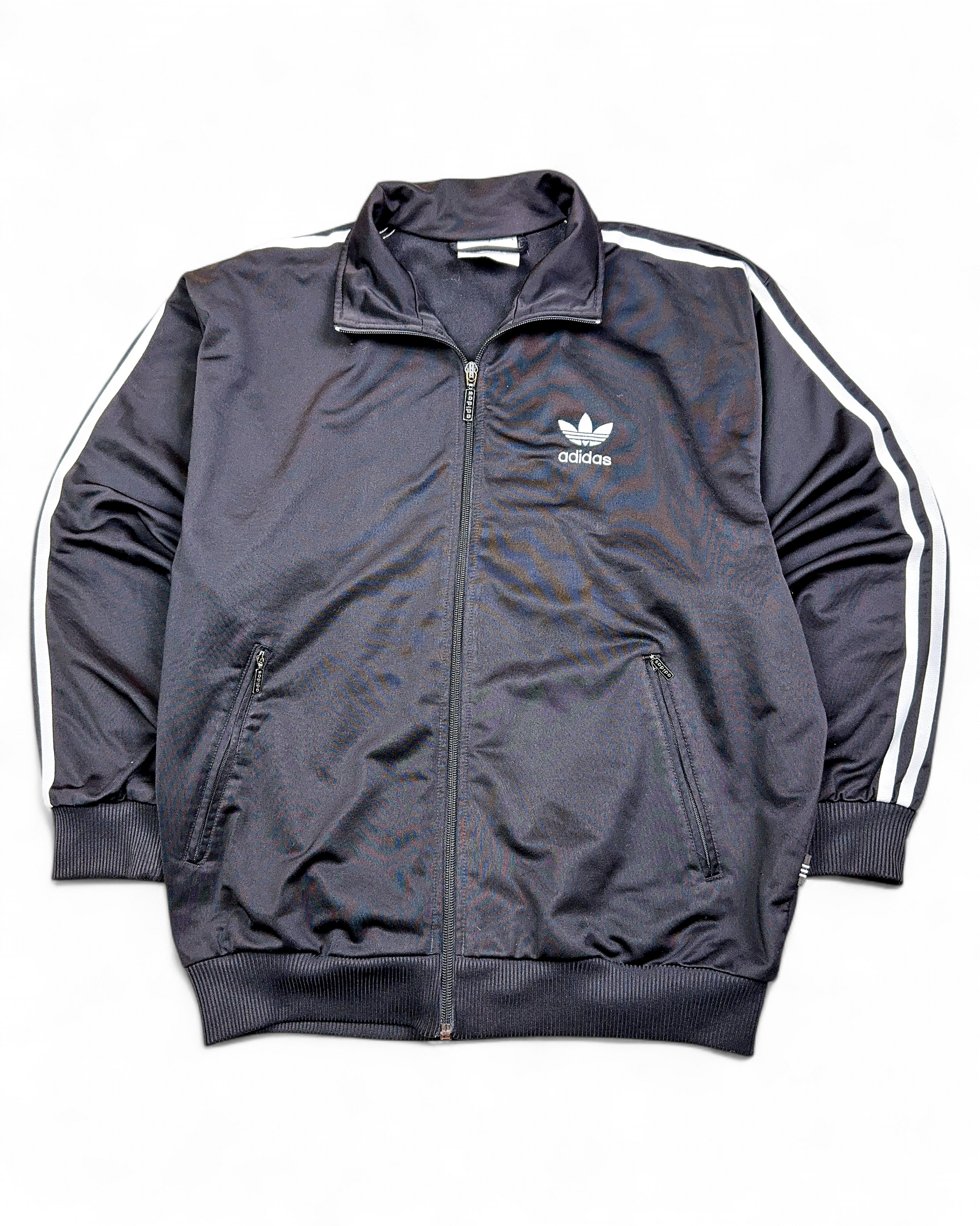 1990's Adidas Firebird Zip Hoodie * (L)