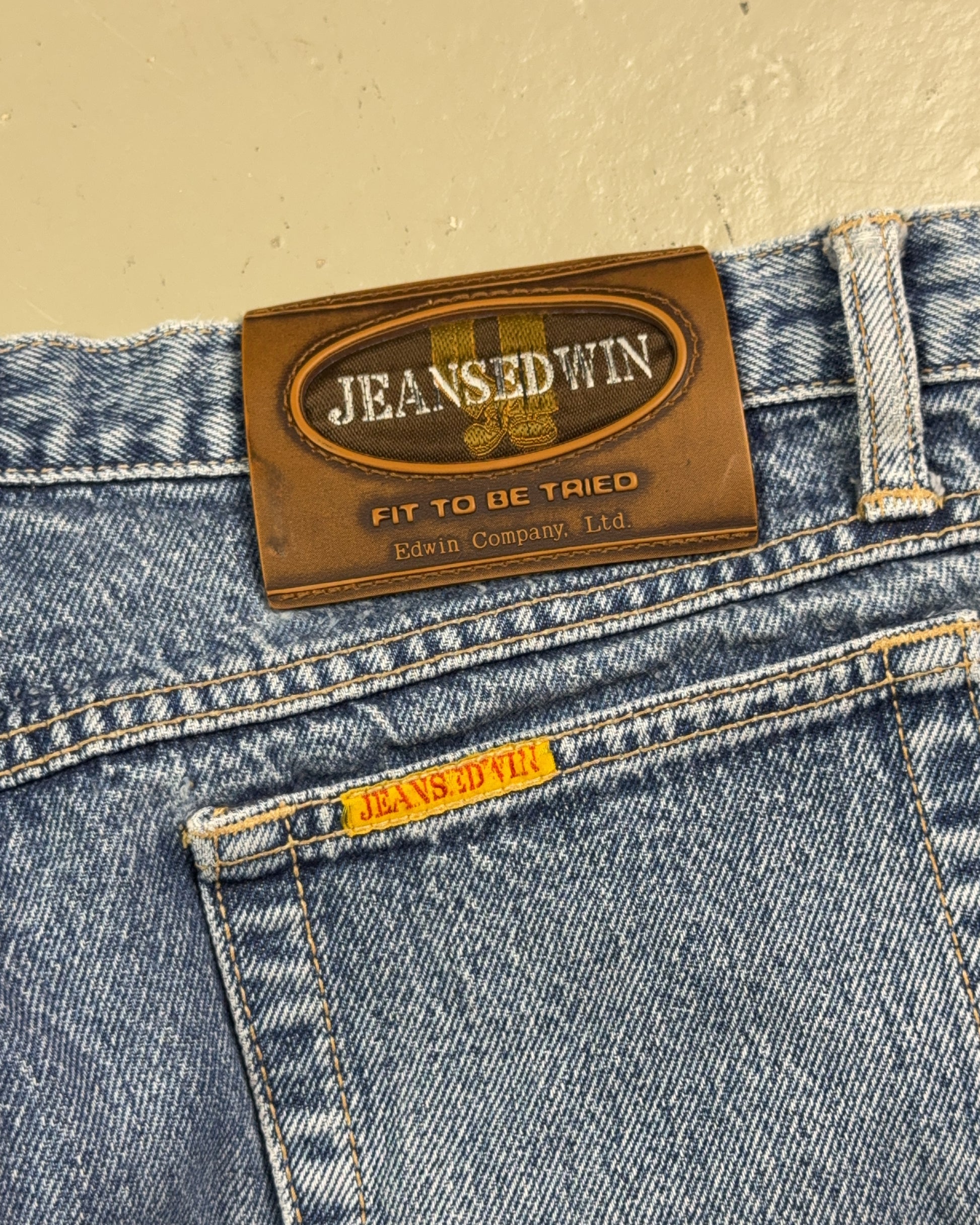 1990's Edwin made in Japan Japanese Archive Straight Jeans *very rare 30x32 (M)