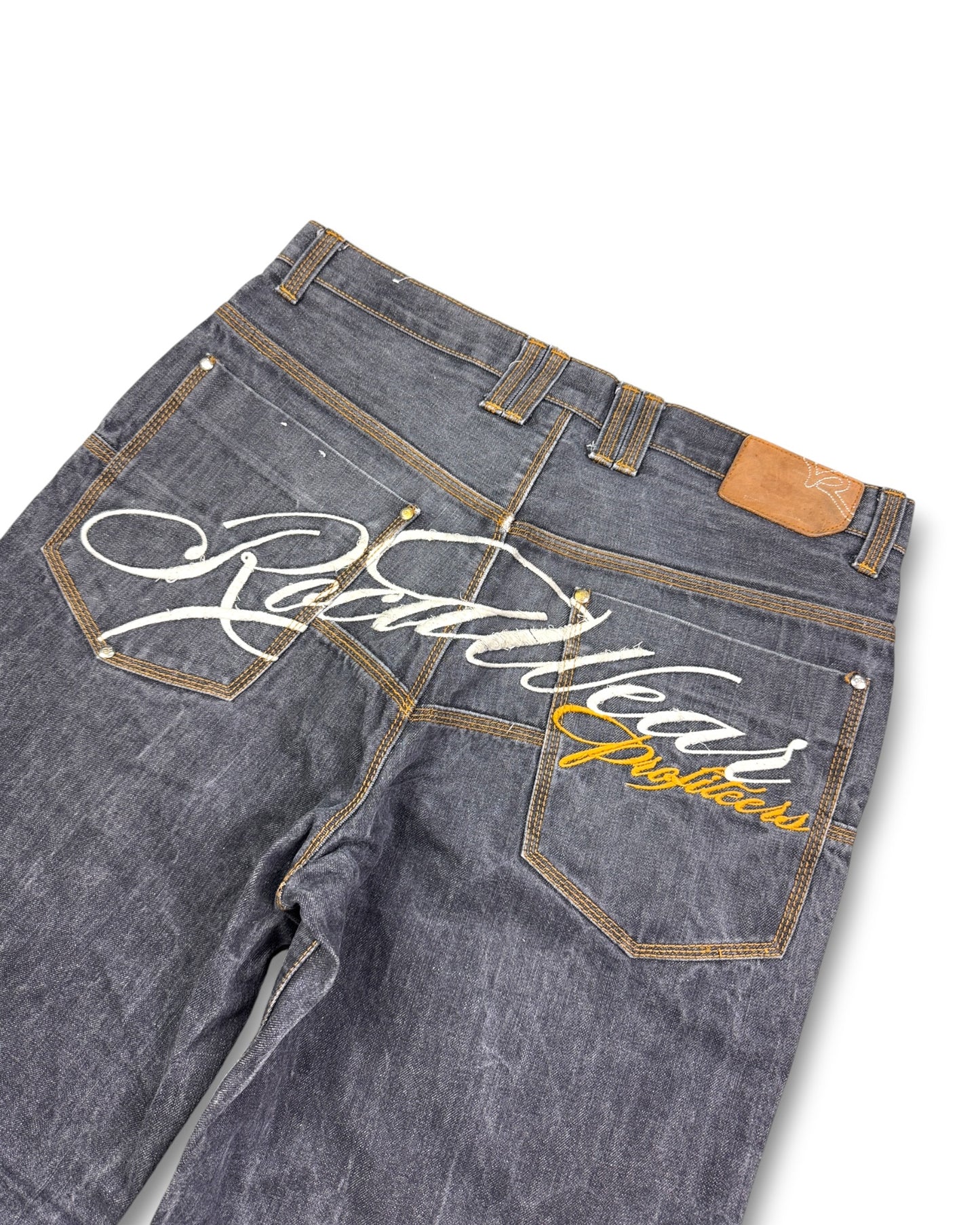 2000's Rocawear Hip-hop Baggy Jeans *rare 36x32 (XL)