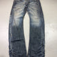 2000's TOUGH Japanese Archive Straight Jeans *very rare 34x34 (L)