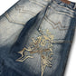 2000's Edusl Baggy Hip Hop Baggy Jeans *rare (S)