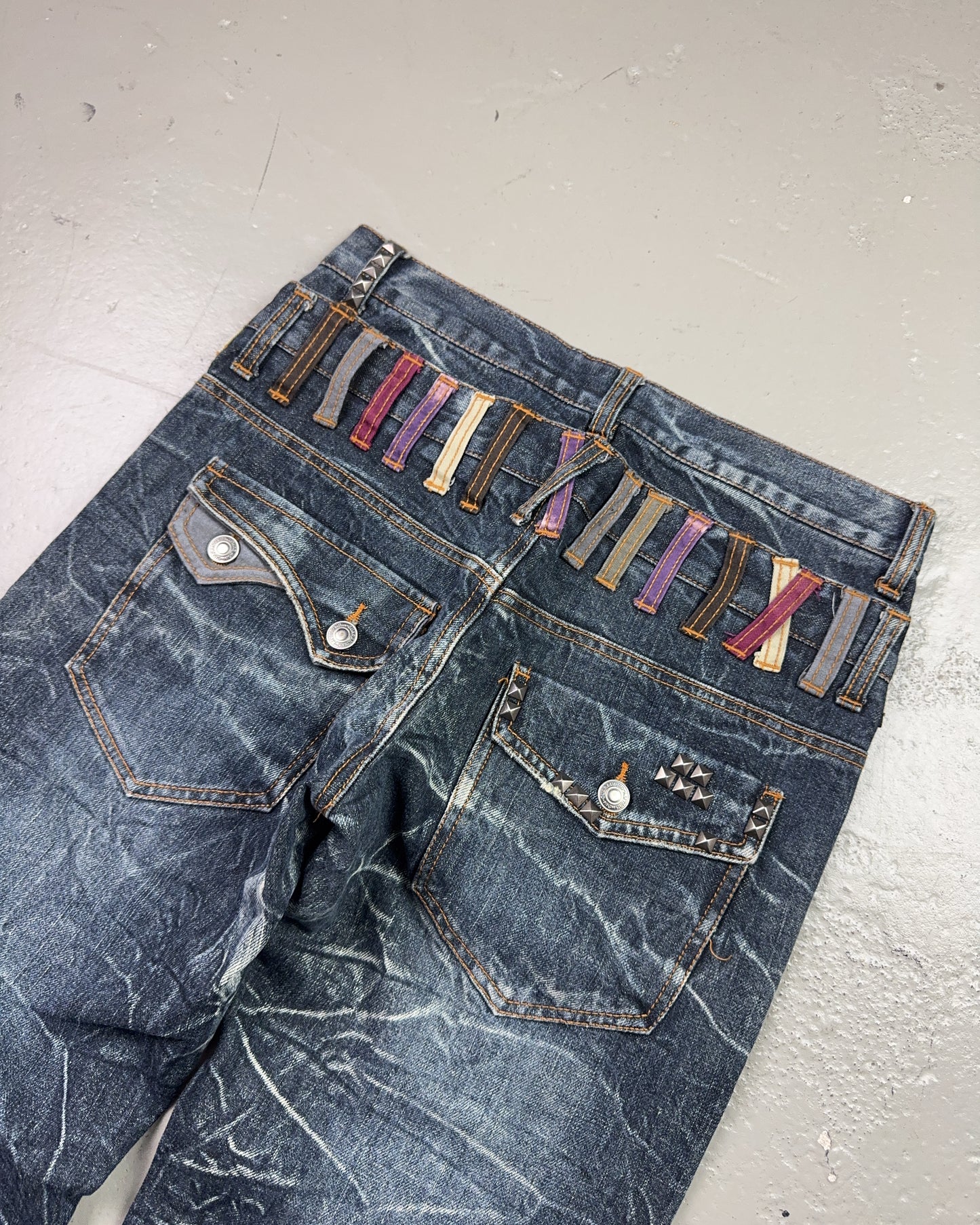 2000's Nylaus Jeans Japanese Archive Straight Jeans *very rare 29x32 (S)