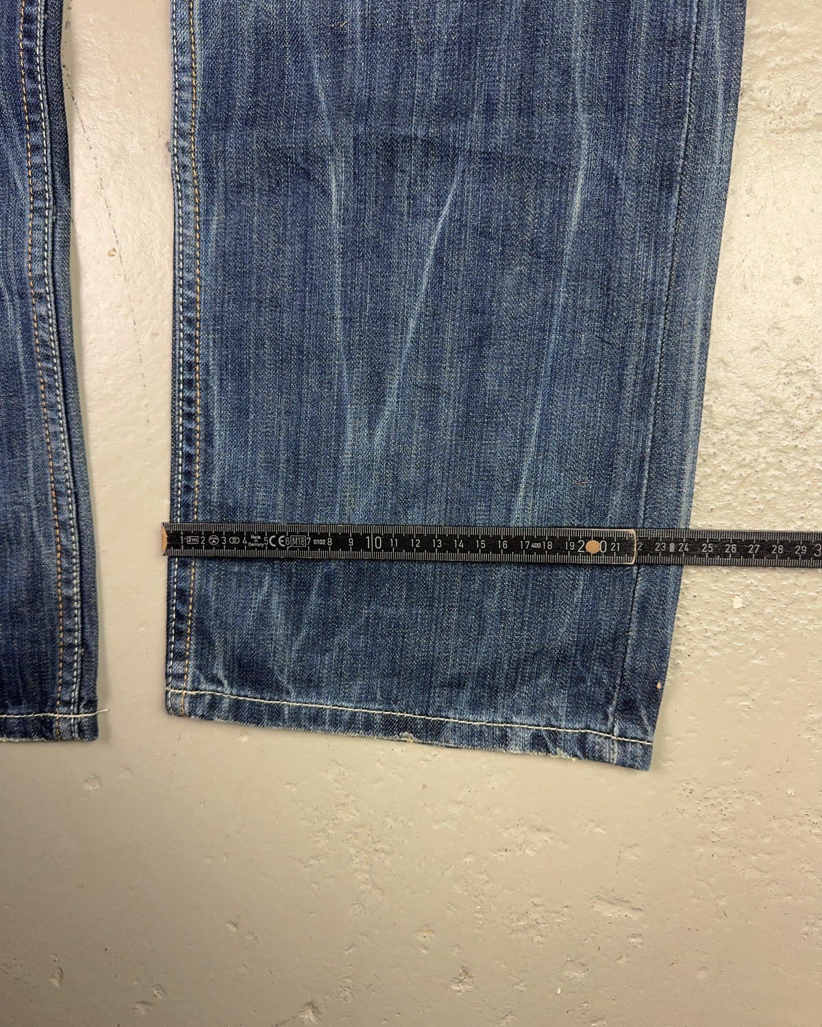 2000's Osaka Big Train Japanese Baggy Jeans *very rare 37x34 (XL)