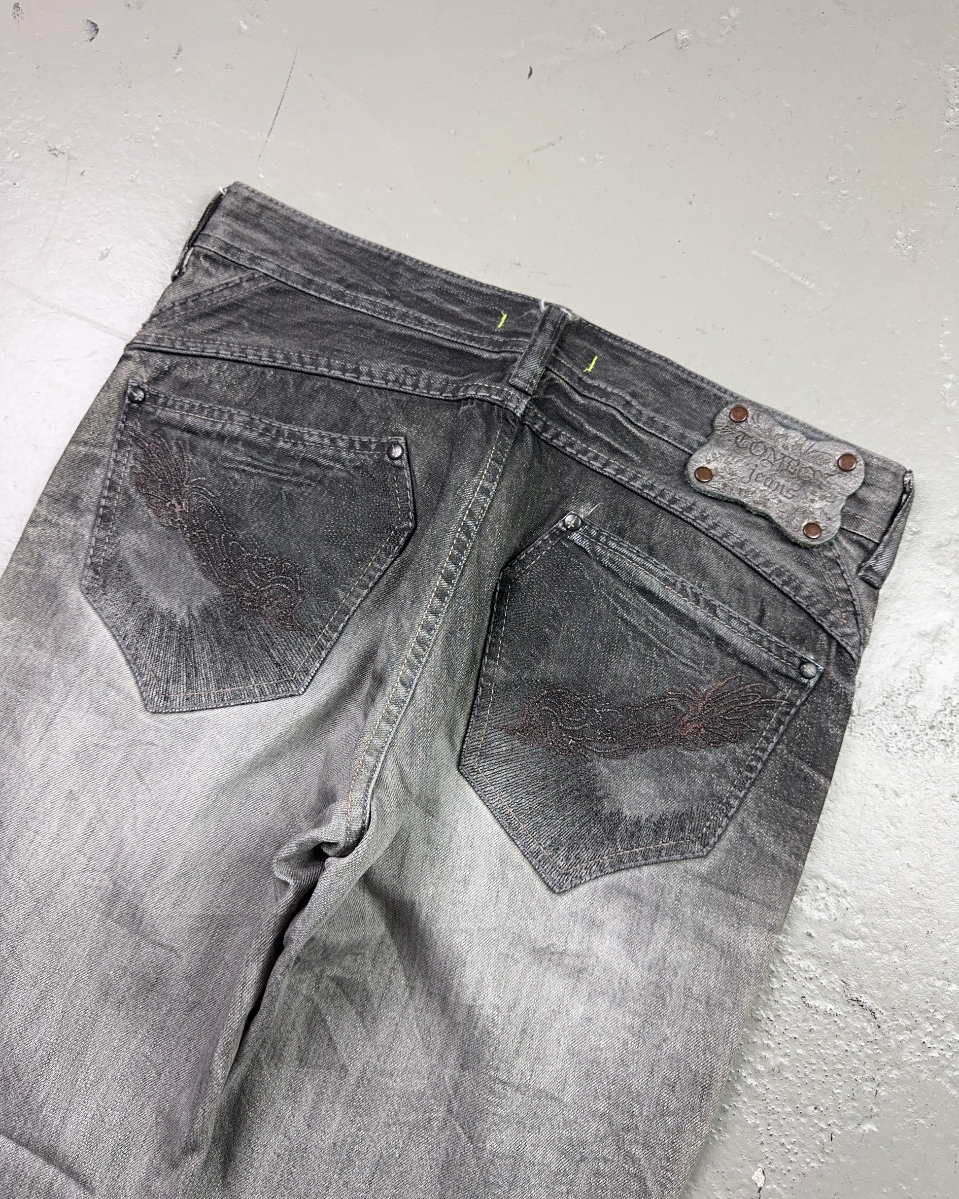 2000's Tomboy Japanese Archive Straight Jeans *very rare 30x30 (M)