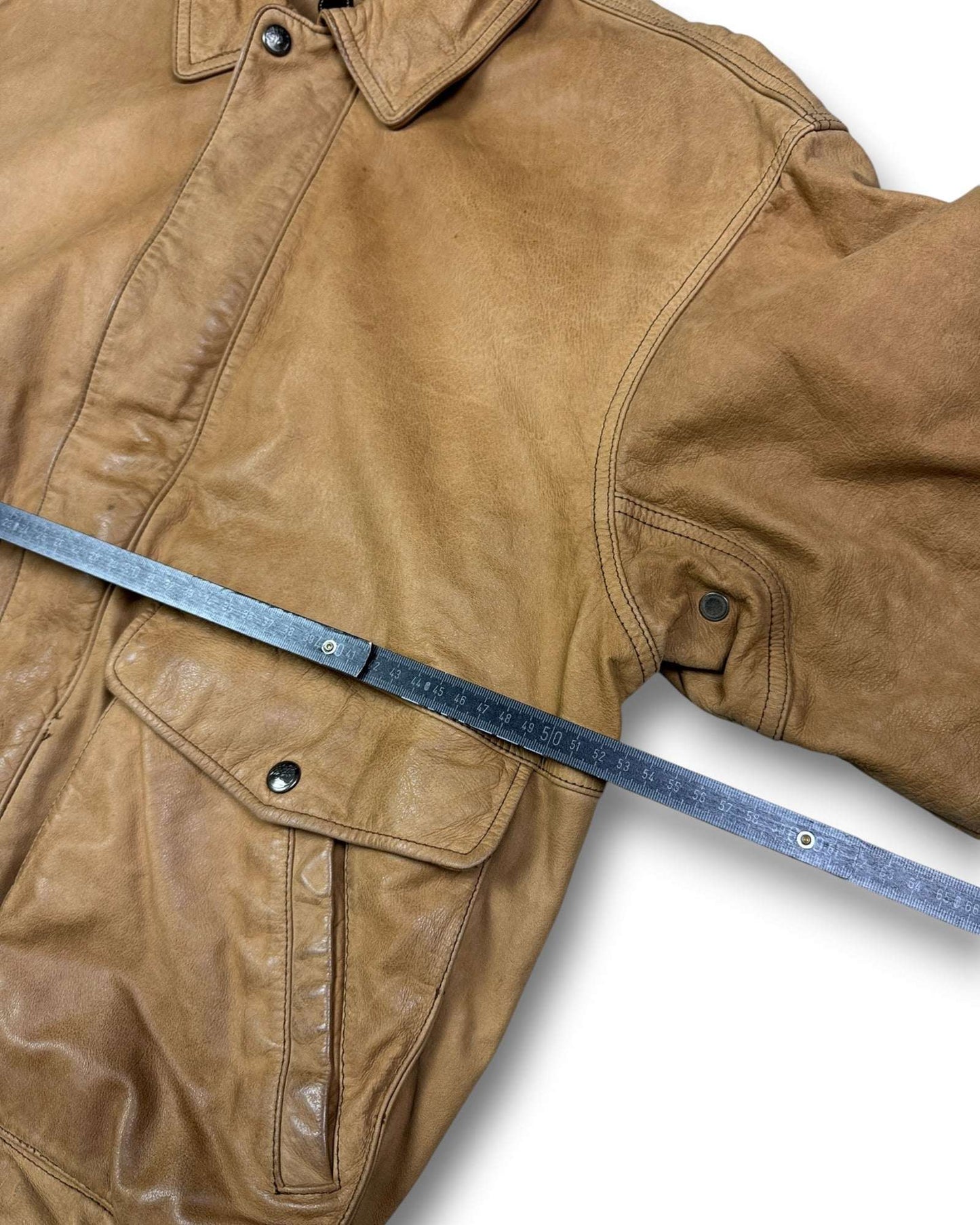 1990's Timberland Leather Jacket made in Korea *extremely rare (M)