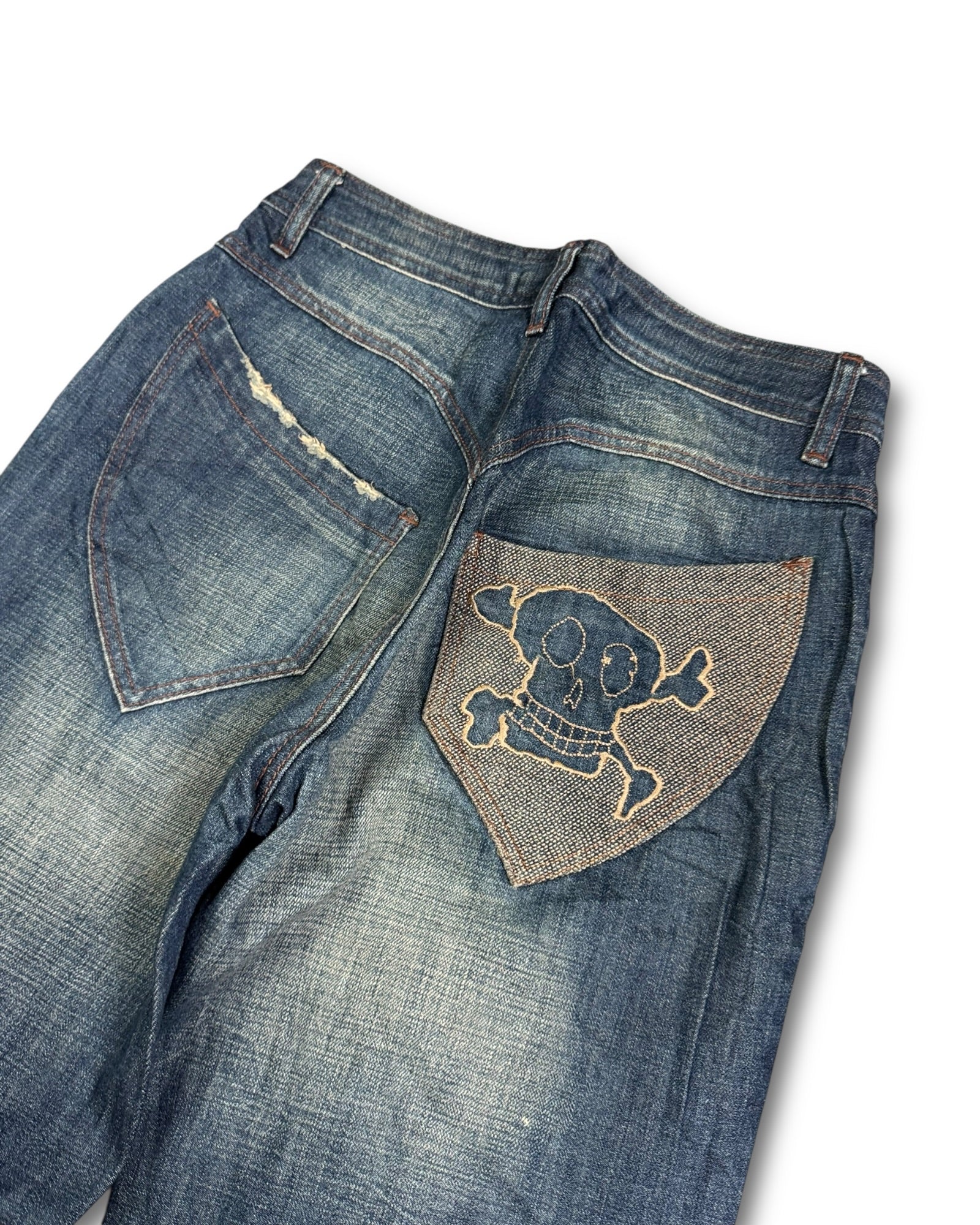 2000's Bali Straight/Baggy Japanese Archive Jeans *very rare 29x32 (S)