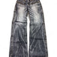 2000's Oniarai Japanese Archive Straight/Baggy Jeans *very rare 30x32 (M)