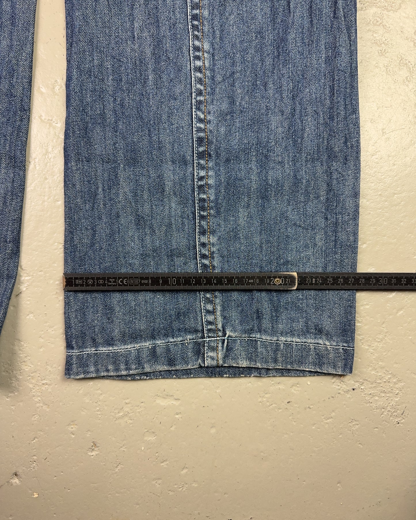 2000's Lapmi Japanese Baggy Jeans *rare 32x32 (M)