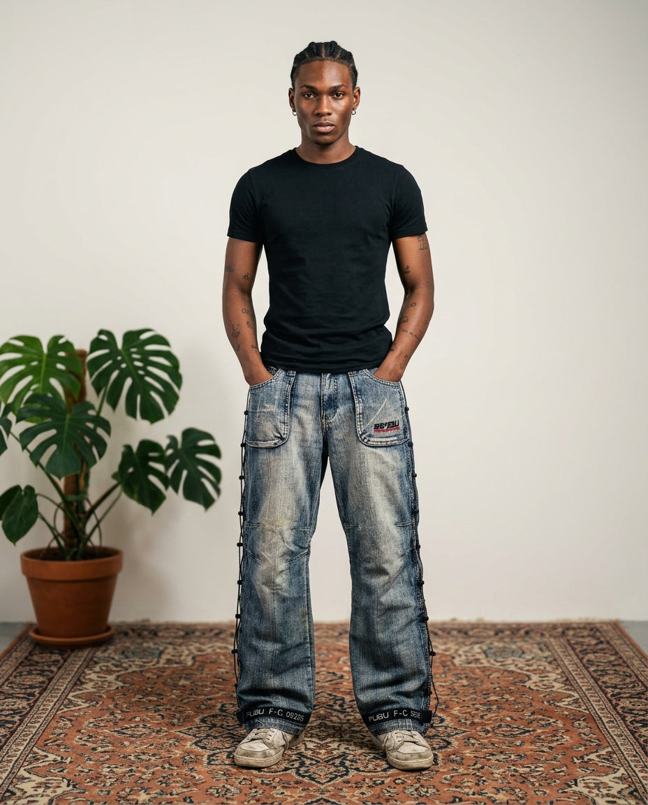 2000's Fubu Hip Hop Baggy Jeans *very rare 34x32 (L)