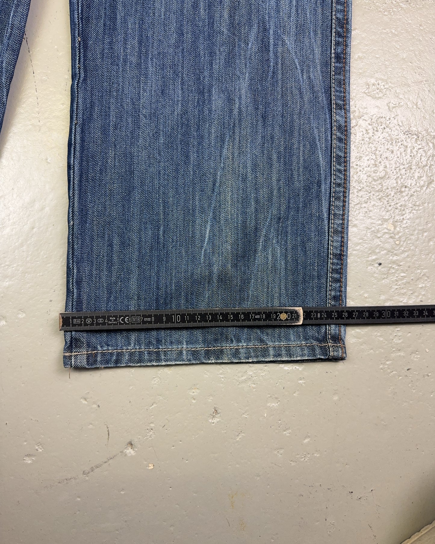 2000's Dohc Jeans Revolution Hip Hop Baggy Jeans *rare 36x34 (XL)