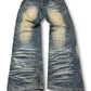 2000's Japanese Style Straight/Baggy Jeans *rare 32x30 (M)
