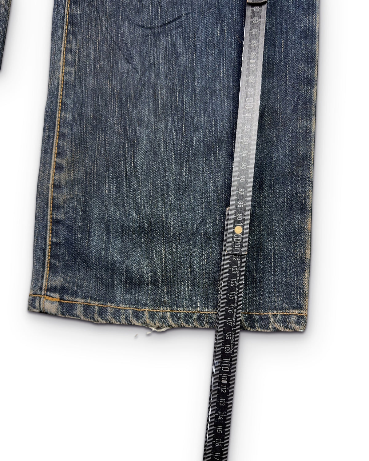 2000's Blue Way Japanese Straight/Bootcut Jeans *rare 32x34 (M)