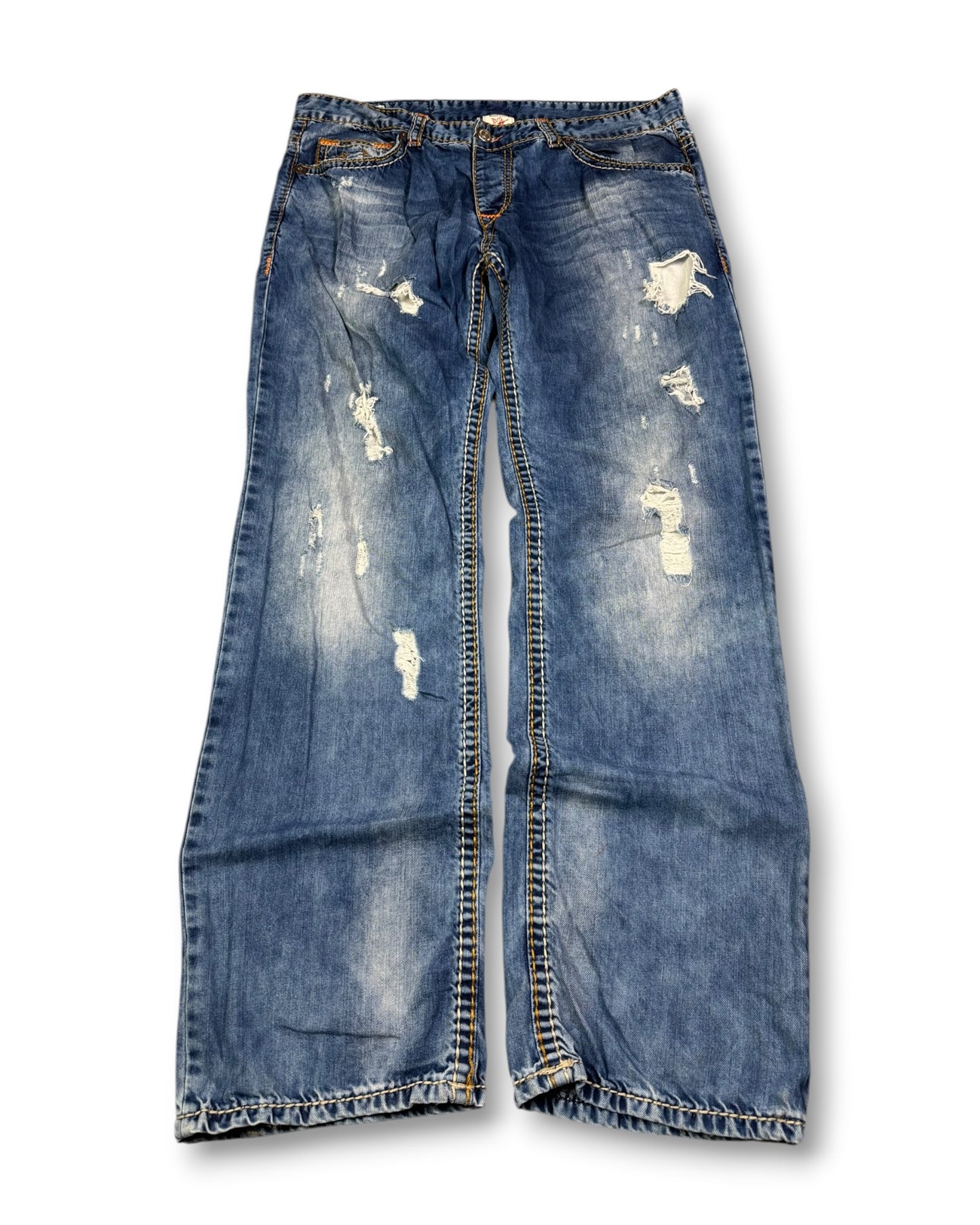 2000's True Religion Straight/Baggy Jeans *rare 38x34 (XXL)