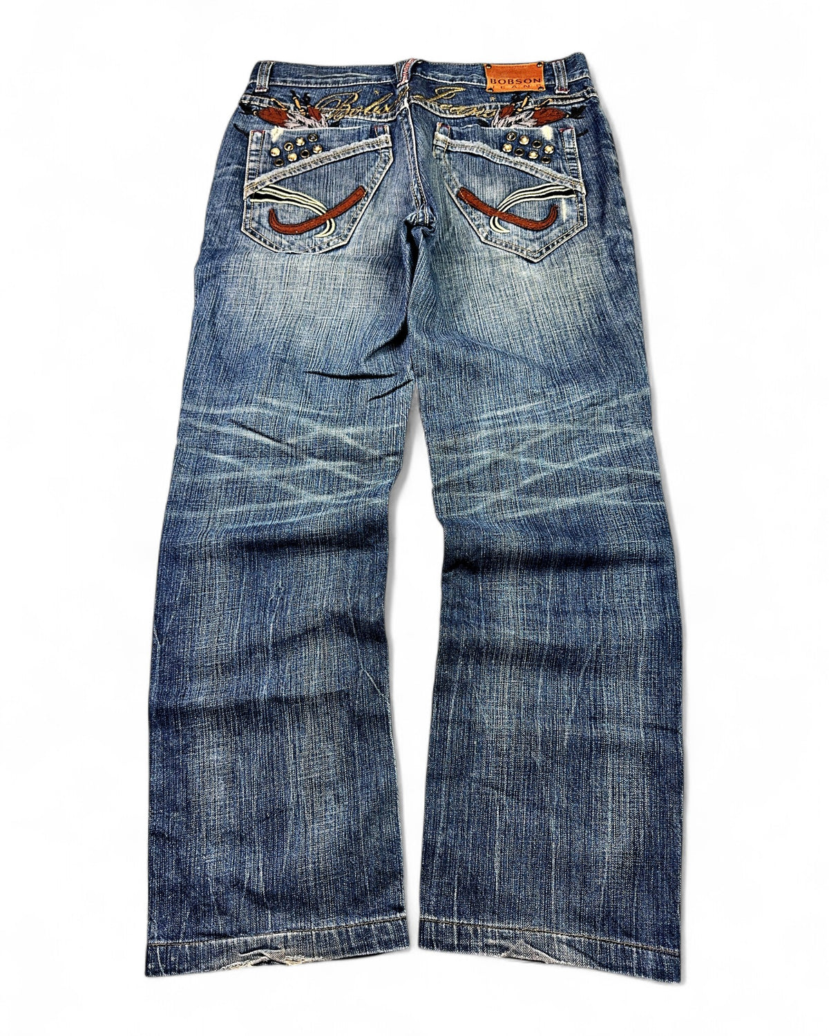 2000's Bobson Japanese Archive Straight Jeans *rare 32x30 (M)