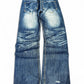 2000's Eng Japanese Straight/Baggy Jeans *very rare 32x32 (M)