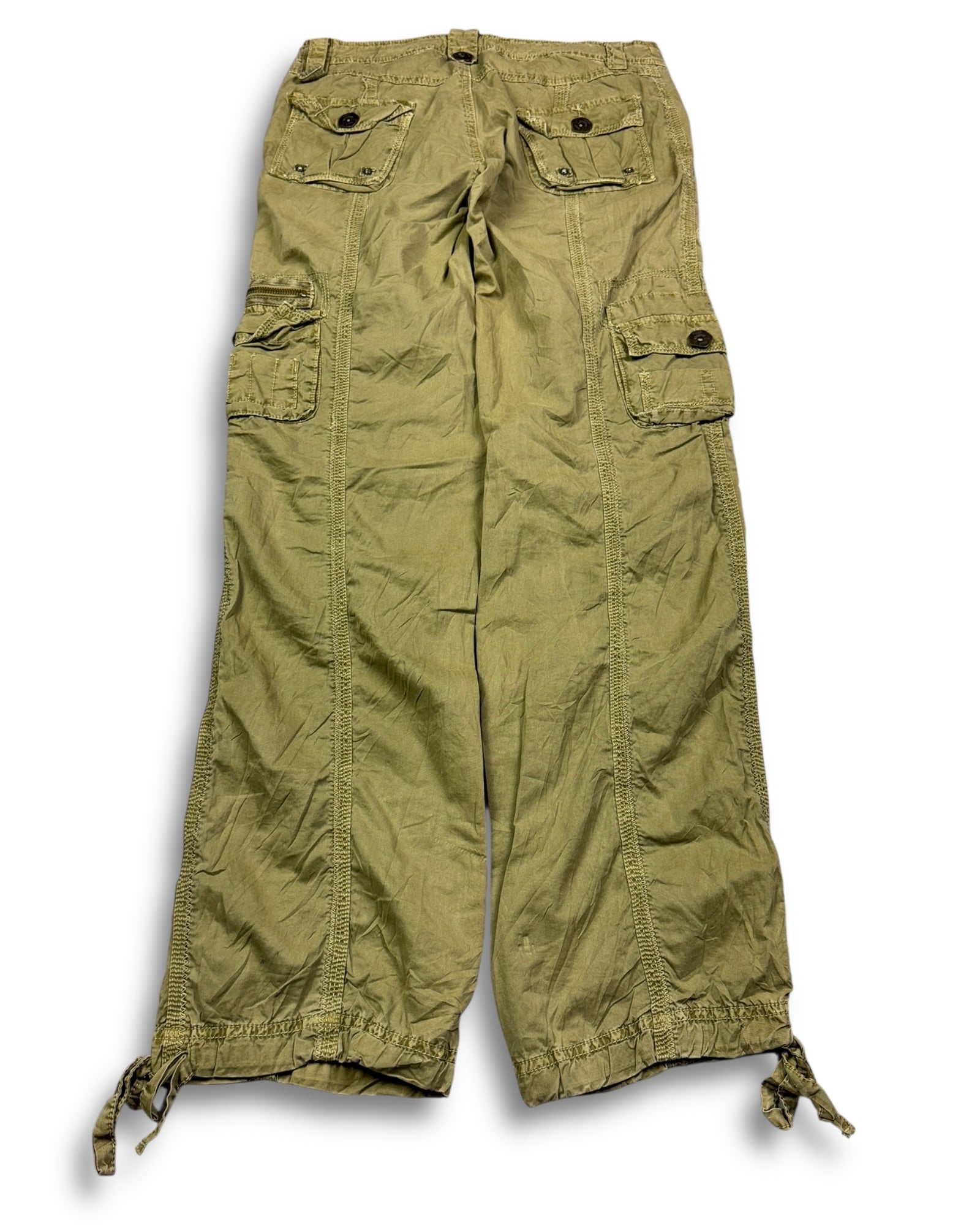 2000's Abercrombie & Fitch Baggy Pants Women's *very rare 30x30 (M)