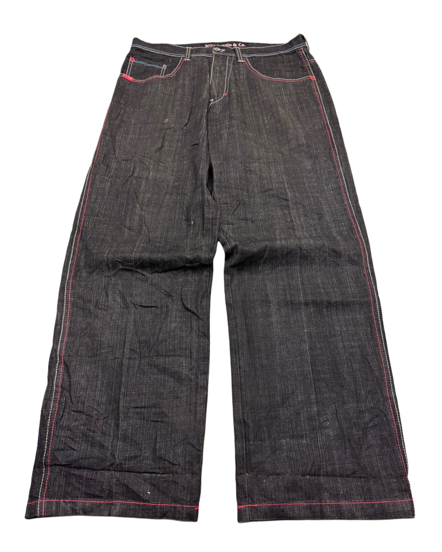 2000‘s 5ive Jungle & Co. Hip Hop Baggy Jeans *rare 38x34 - Lennys Vintage