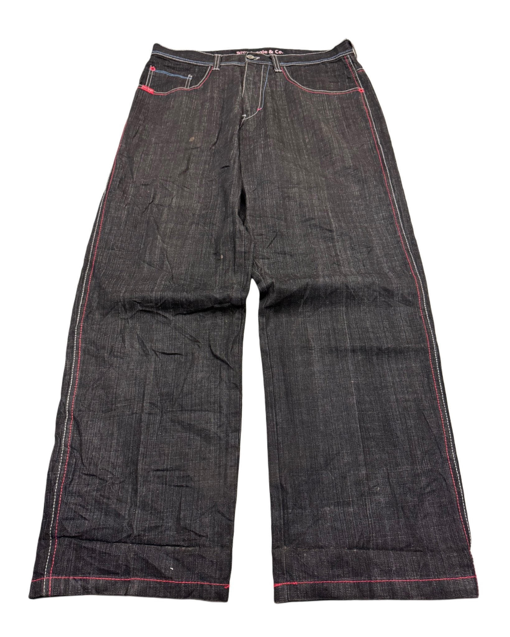 2000‘s 5ive Jungle & Co. Hip Hop Baggy Jeans *rare 38x34 - Lennys Vintage