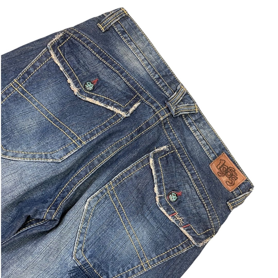 2000‘s 5J Japanese Straight Jeans *rare 30x34 - Lennys Vintage