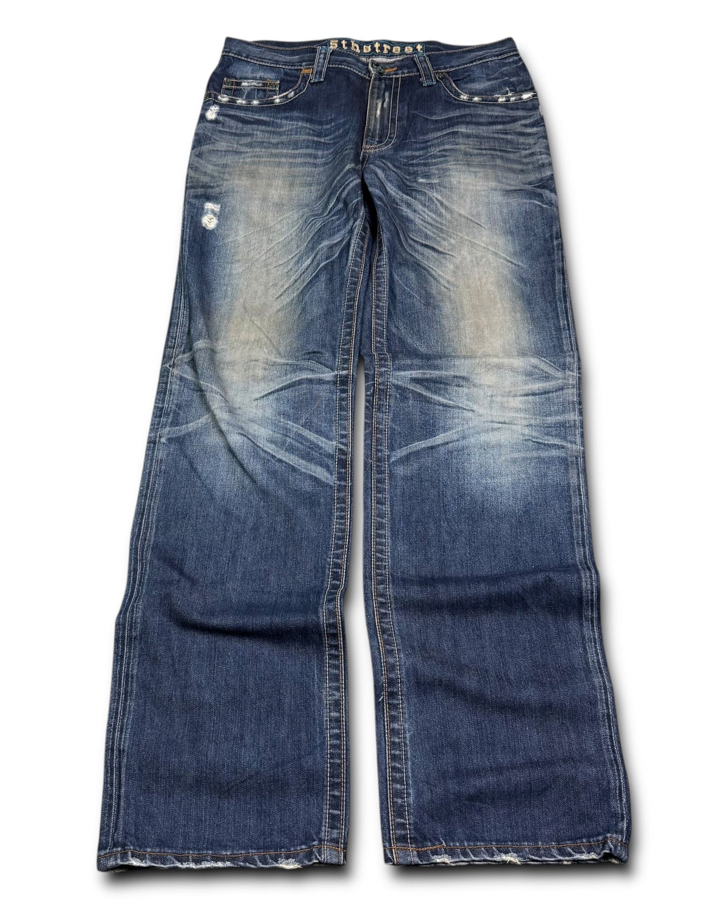 2000‘s 5th Street Hip Hop Baggy Jeans *rare 34x34 - Lennys Vintage