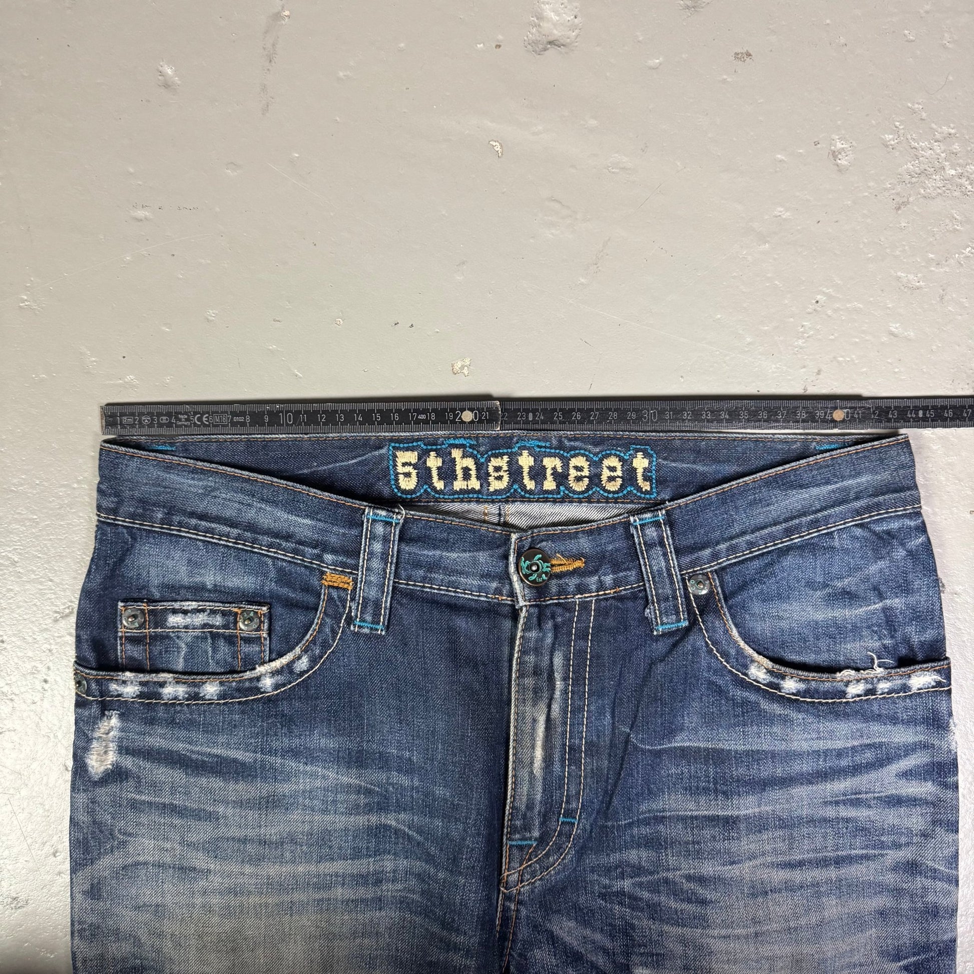 2000‘s 5th Street Hip Hop Baggy Jeans *rare 34x34 - Lennys Vintage