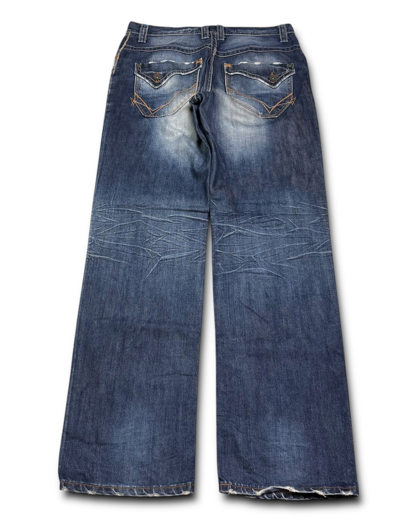 2000‘s 5th Street Hip Hop Baggy Jeans *rare 34x34 - Lennys Vintage