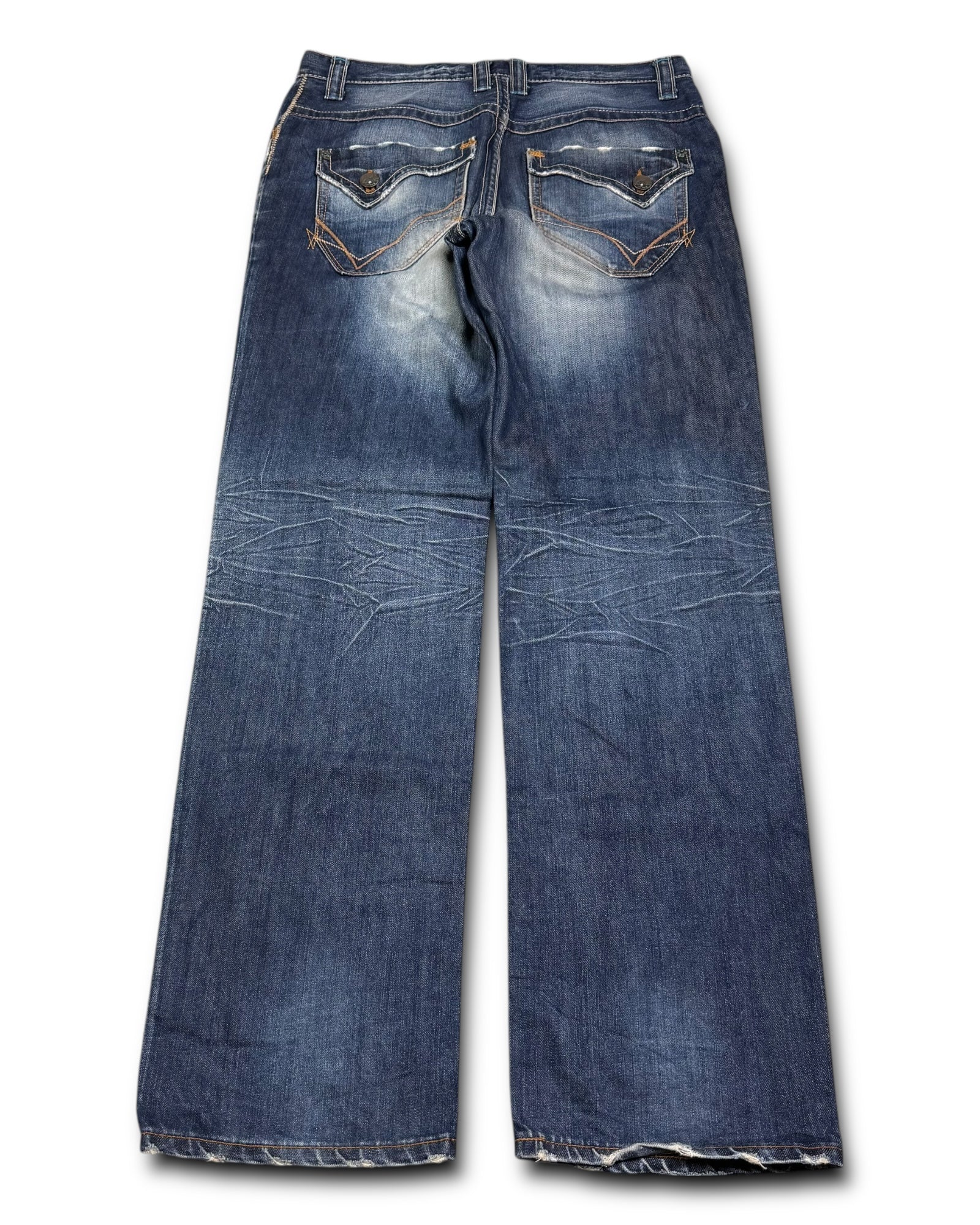 2000‘s 5th Street Hip Hop Baggy Jeans *rare 34x34 - Lennys Vintage