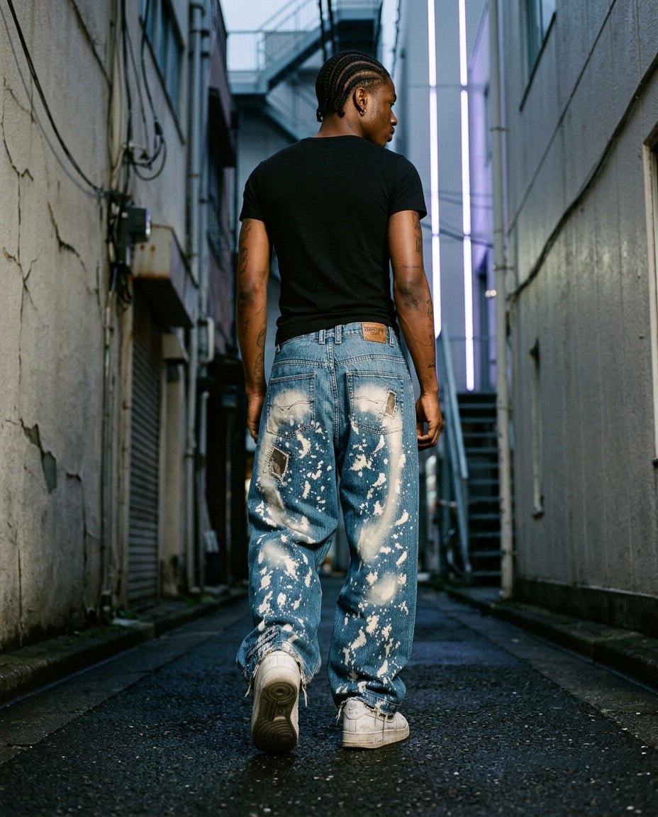 2000's 96 North Hip Hop Baggy Jeans *very rare 38x34 (XXL) - Lennys Vintage