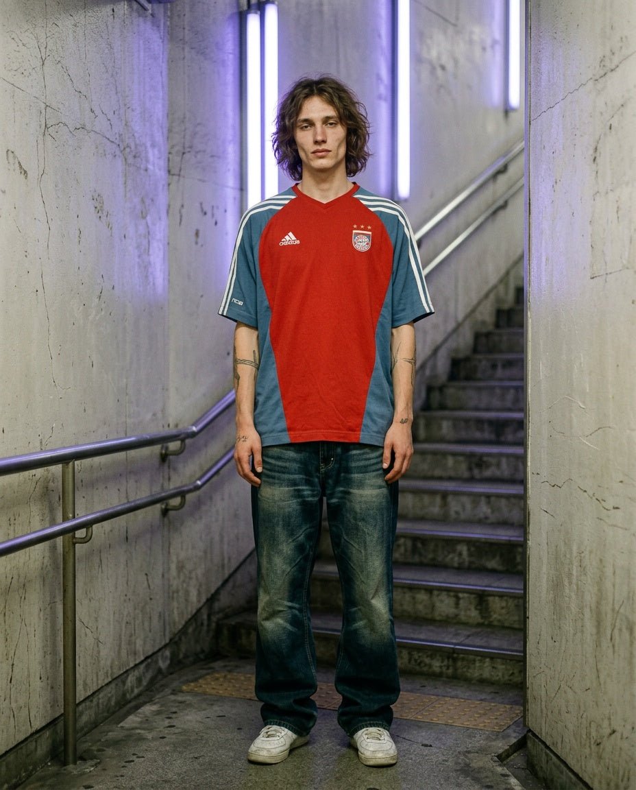2000's Adidas T-shirt * (L) - Lennys Vintage