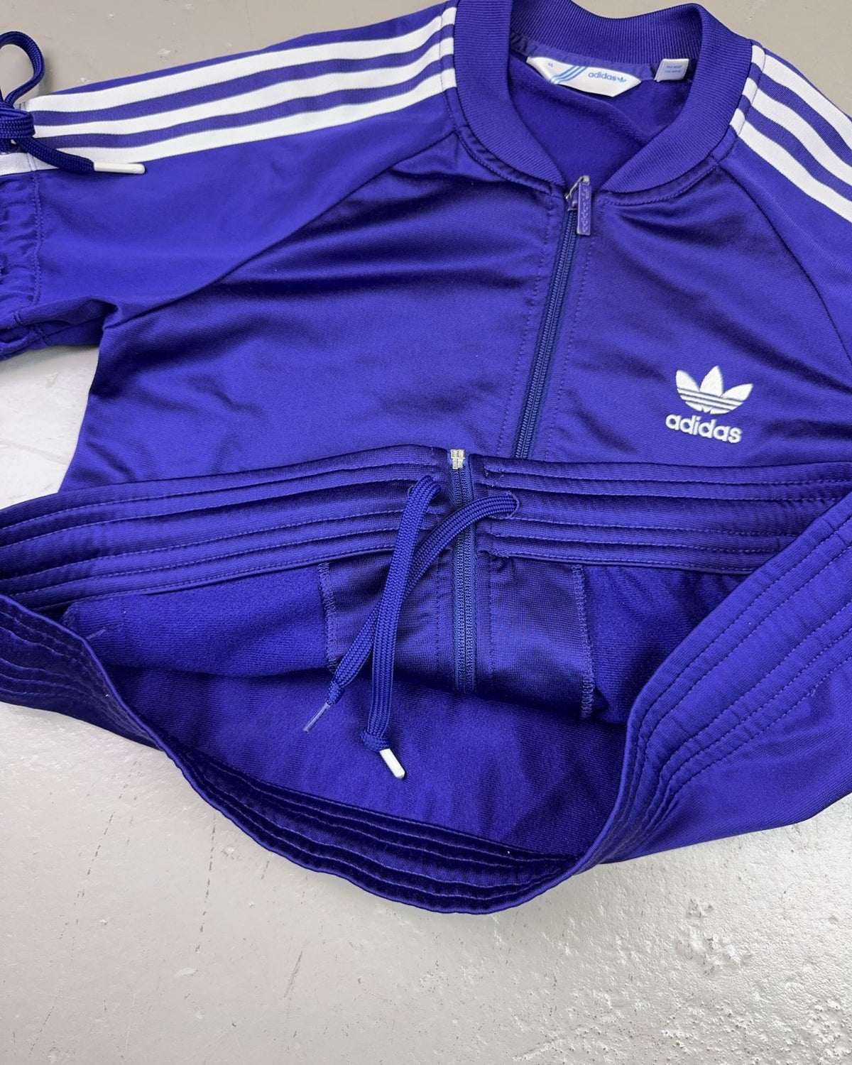 2000's Adidas Zip Hoodie Women's *rare (L) - Lennys Vintage