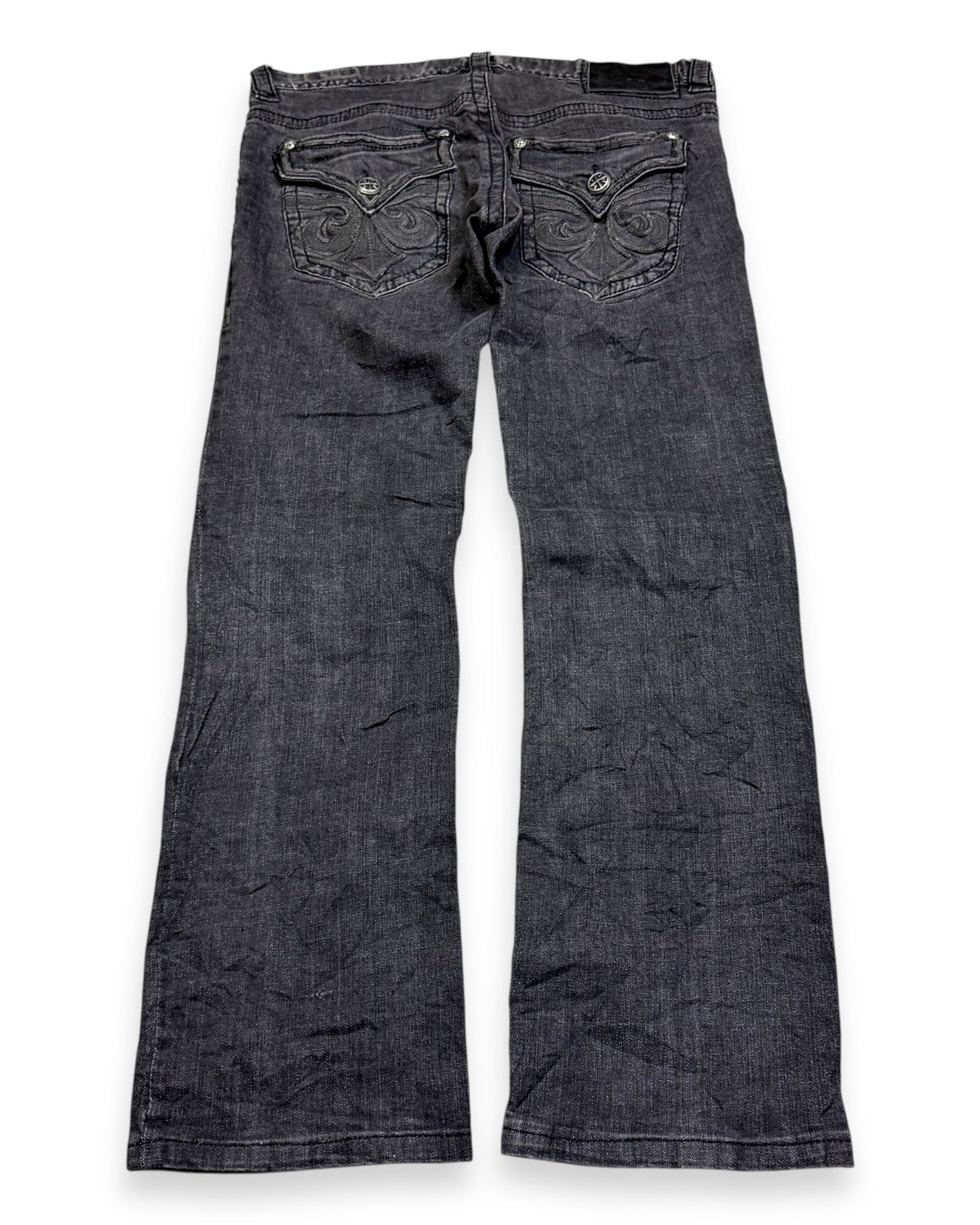 2000’s Affliction Straight/Slim Fit Jeans *rare 31x28 - Lennys Vintage