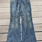 2000's Anigo Japanese Baggy/Bootcut Jeans *rare 33x34 (L) - Lennys Vintage