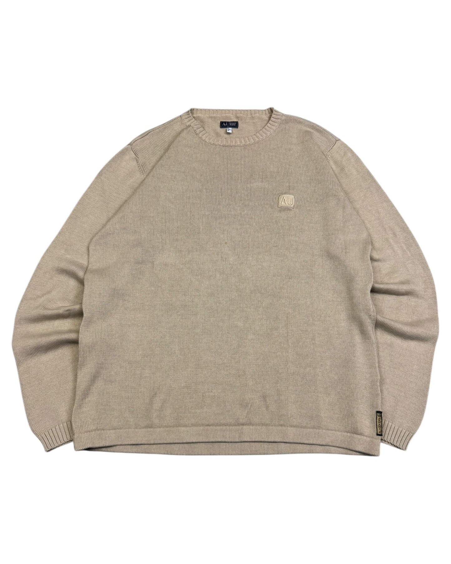 2000‘s Armani Knit Sweater made in Italy *rare (XL) - Lennys Vintage