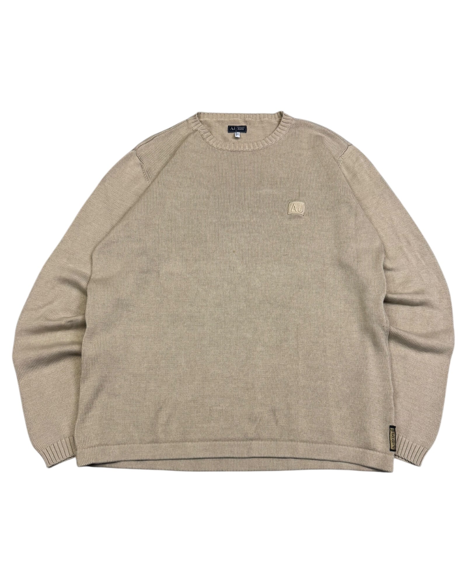 2000‘s Armani Knit Sweater made in Italy *rare (XL) - Lennys Vintage