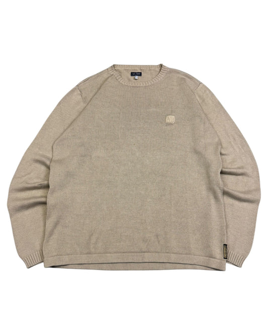 2000‘s Armani Knit Sweater made in Italy *rare (XL) - Lennys Vintage
