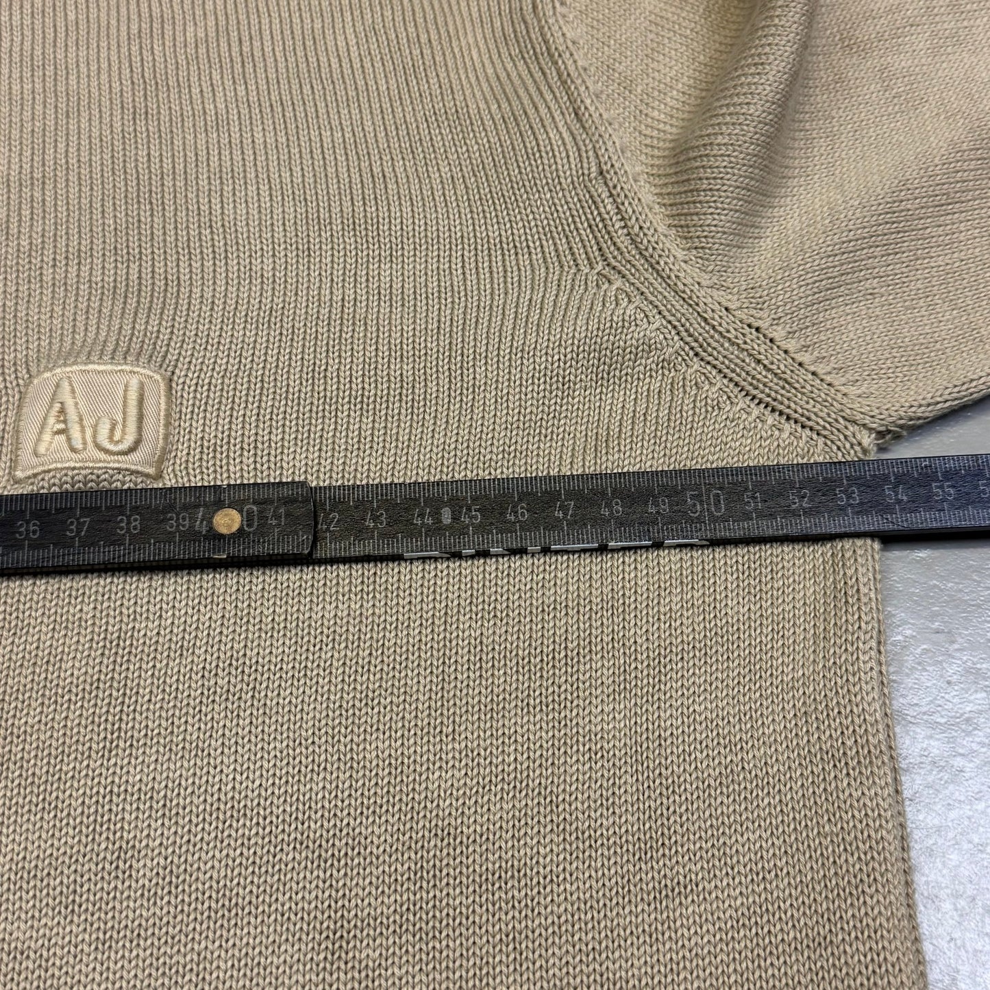 2000‘s Armani Knit Sweater made in Italy *rare (XL) - Lennys Vintage