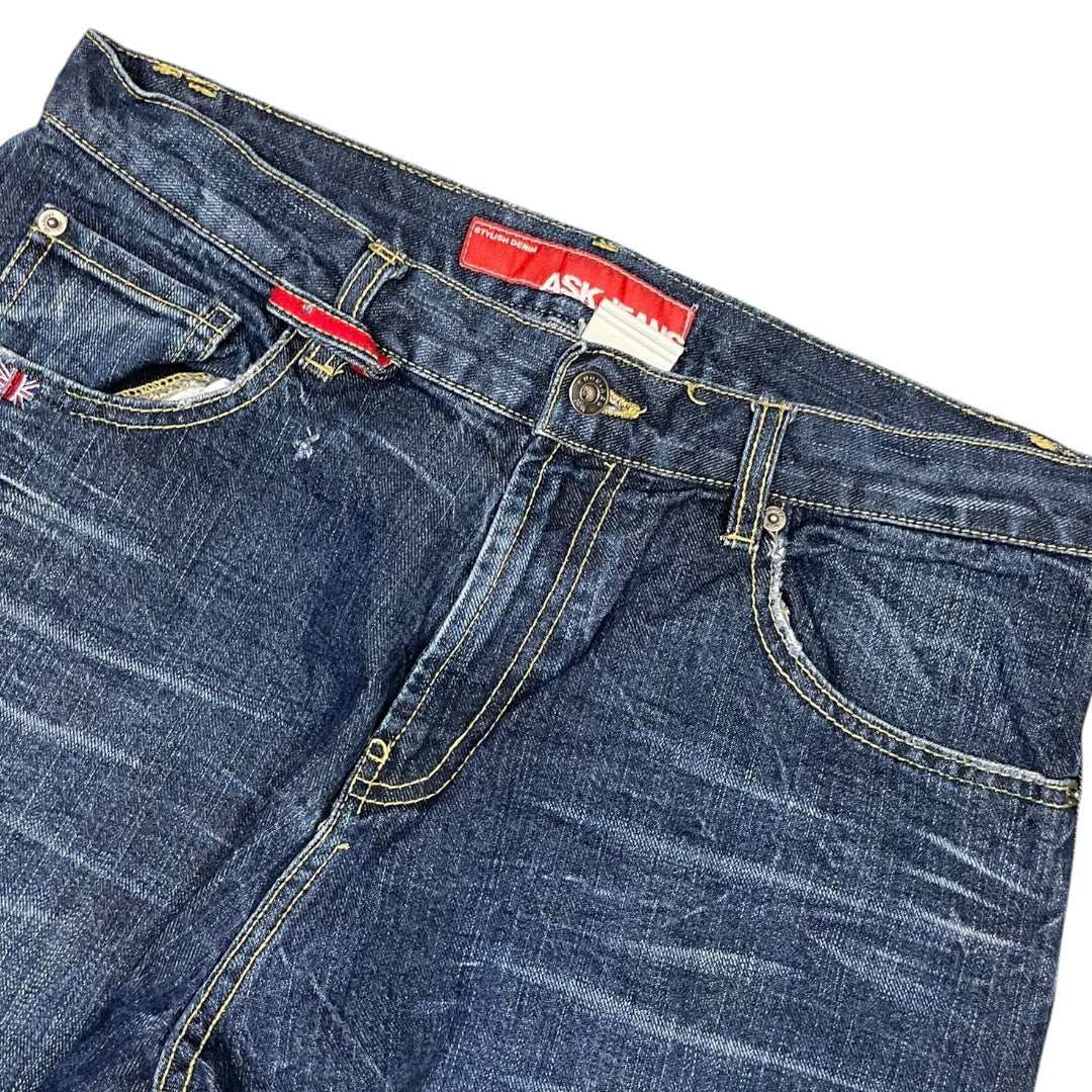 2000‘s Ask Baggy Jeans *rare 32x30 - Lennys Vintage