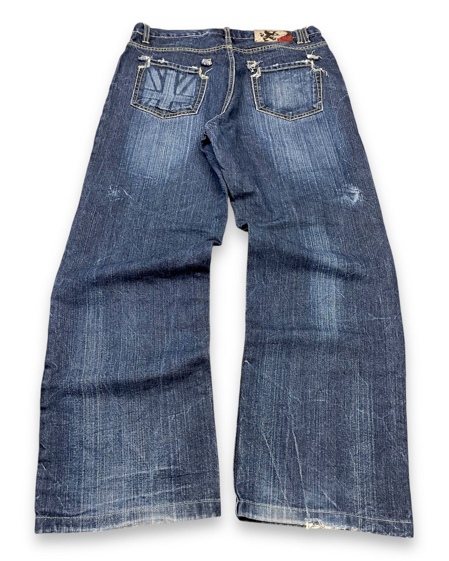 2000‘s Ask Baggy Jeans *rare 32x30 - Lennys Vintage