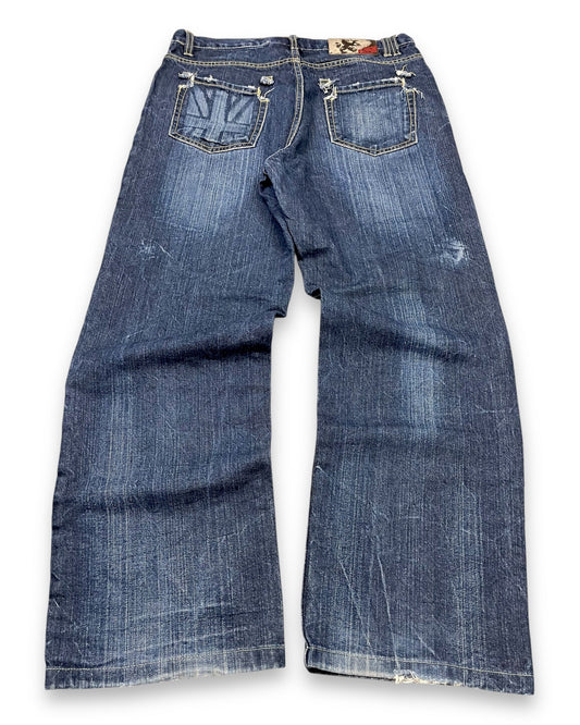 2000‘s Ask Baggy Jeans *rare 32x30 - Lennys Vintage