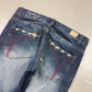 2000's A.V.H Japanese Baggy/Bootcut Jeans *rare 34x36 (L) - Lennys Vintage