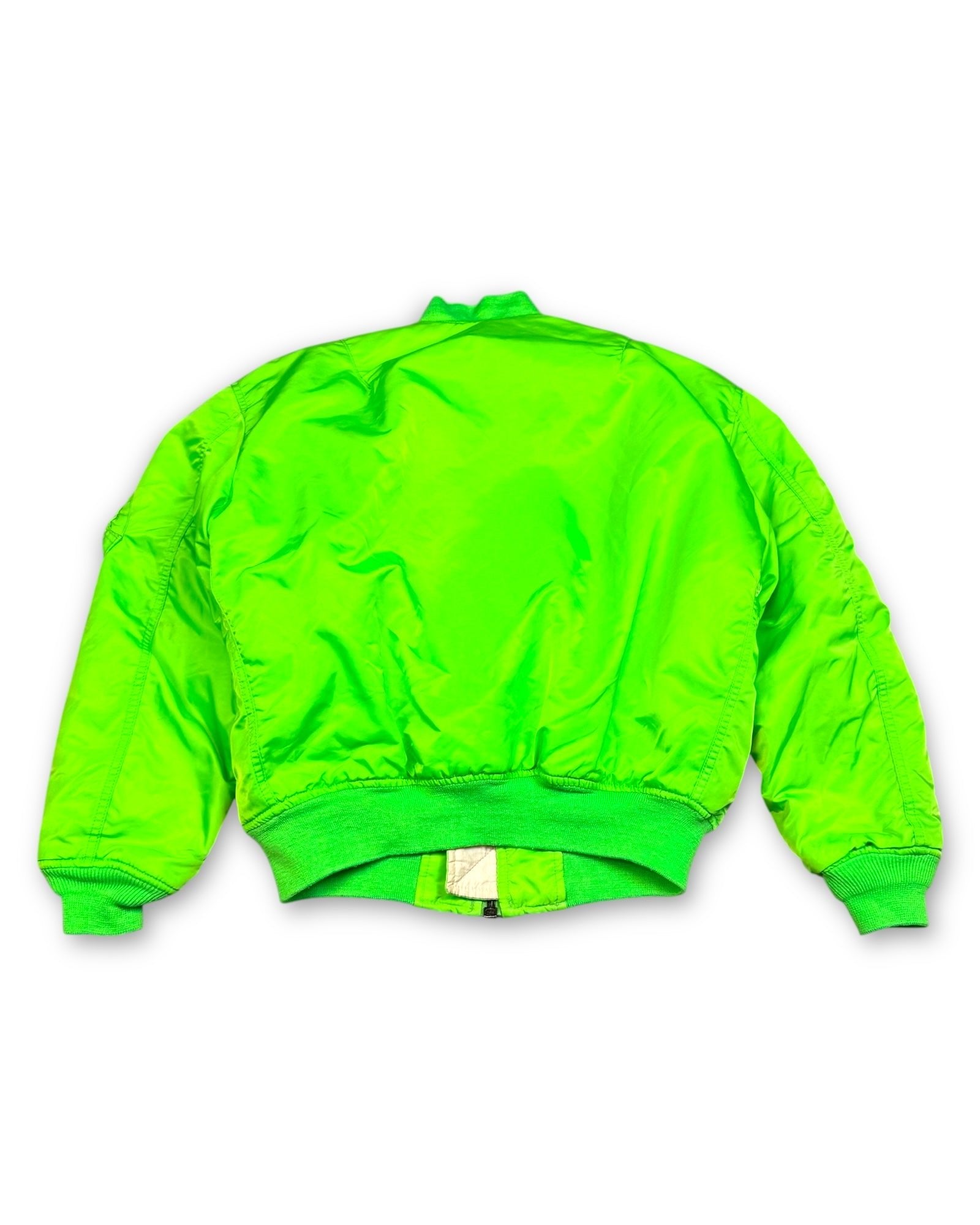 2000’s Avirex Neon Bomber Jacket *very rare (S) - Lennys Vintage