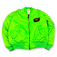2000’s Avirex Neon Bomber Jacket *very rare (S) - Lennys Vintage
