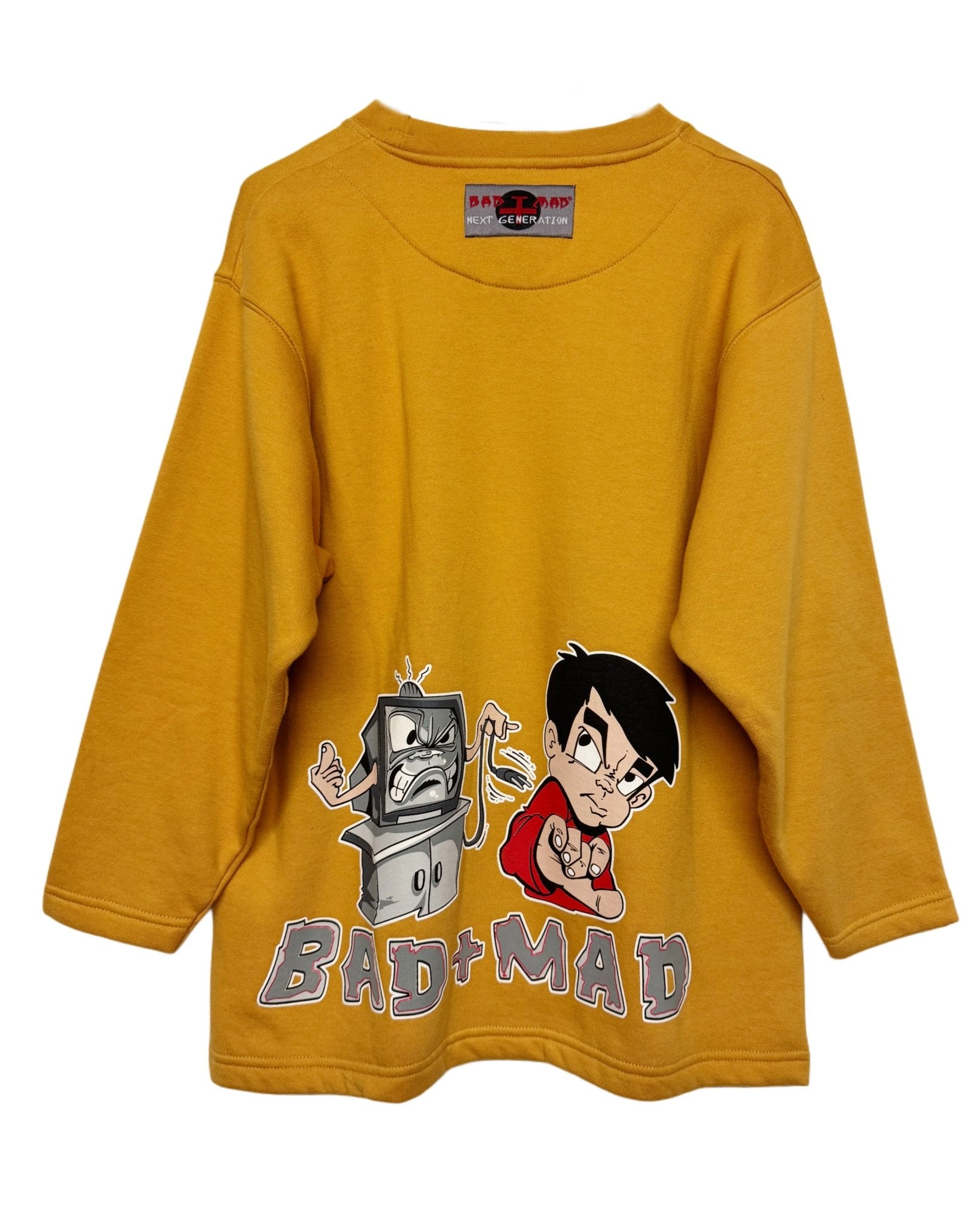 2000‘s Bad+Mad Hip Hop Sweater *rare (XS) - Lennys Vintage