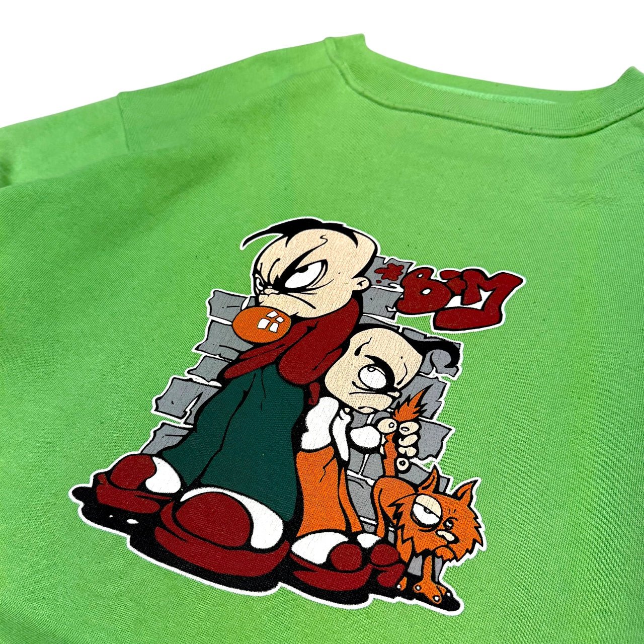 2000‘s Bad+Mad Hip Hop Sweater *very rare (M) - Lennys Vintage