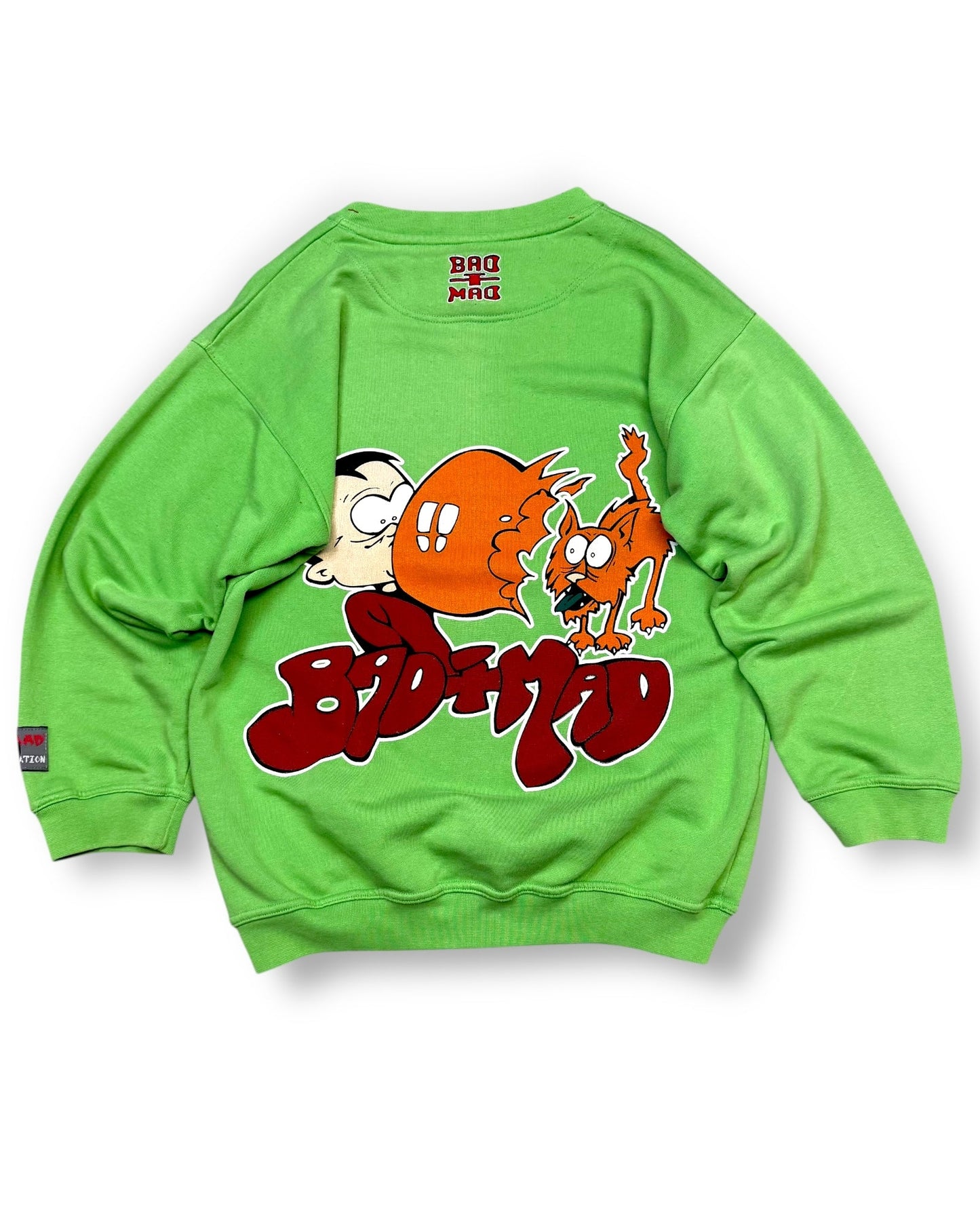 2000‘s Bad+Mad Hip Hop Sweater *very rare (M) - Lennys Vintage