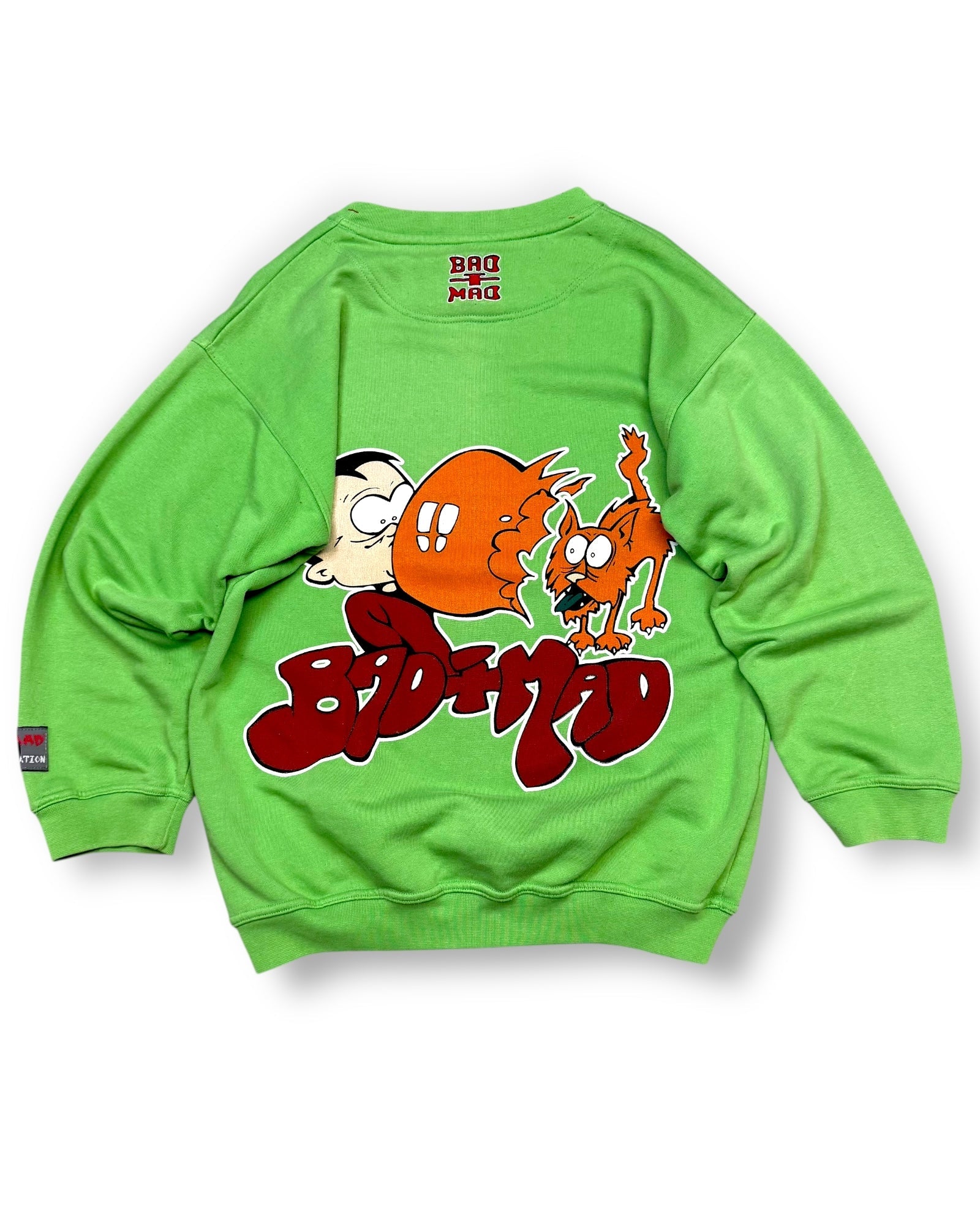 2000‘s Bad+Mad Hip Hop Sweater *very rare (M) - Lennys Vintage