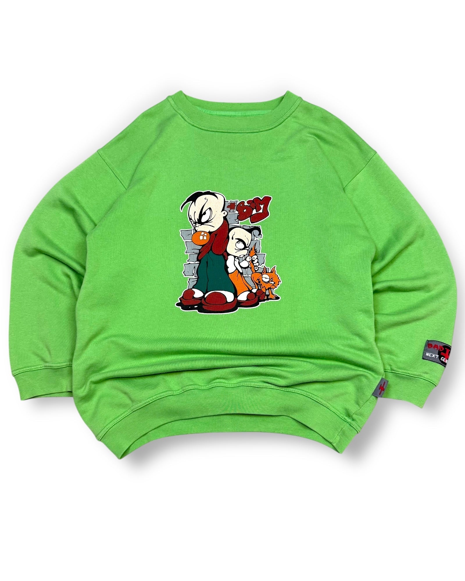 2000‘s Bad+Mad Hip Hop Sweater *very rare (M) - Lennys Vintage